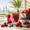 Berries from gulf fruits is placed in wooden bowls 