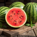 Fresh, vibrant watermelon cut into juicy red slices, showcasing its bright colour and premium freshness by gulf fruits for healthy UAE.